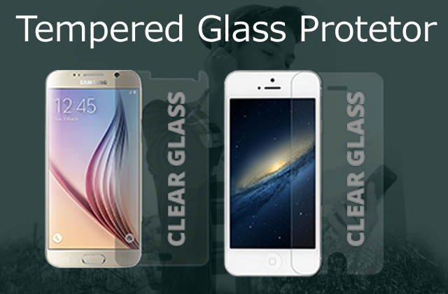 Tempered Glass Screen Protector iPhone & Galaxy 